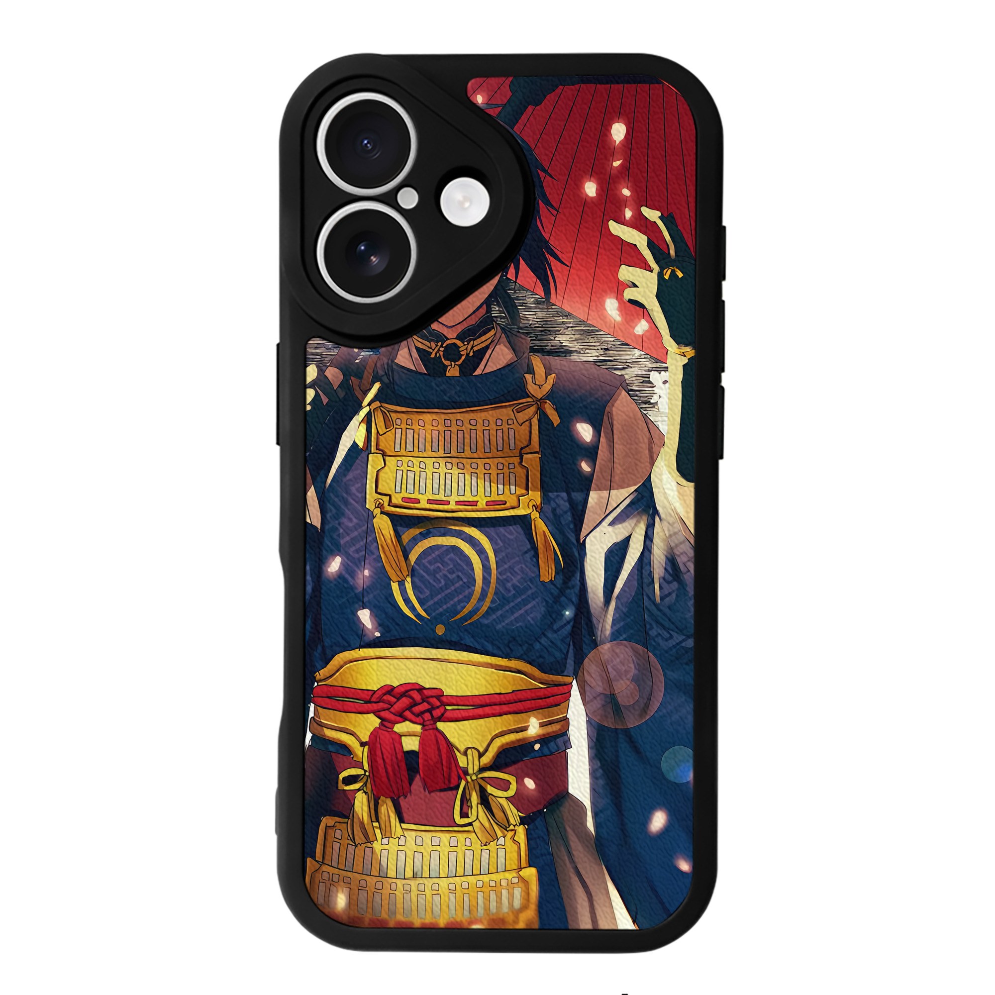 （画像用） 刀剣乱舞 Touken Ranbu 【iPhone 16シリーズ対応】シリコンスマホケース（レザー調） 材質：シリコン